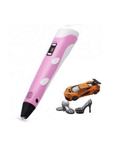 Lápiz 3d Pen / Impresión 3d Dibujo+3 Filamentos+pantalla Led Lápiz 3d Pen / Impresión 3d Dibujo+3 Filamentos+pantalla Led