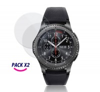 Kit X2 Protectores Samsung Gear S3 Frontier Vidrio Templado