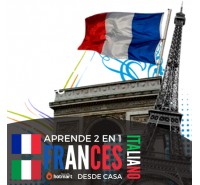 Curso Online Aprende Frances e Italiano Bilingüe