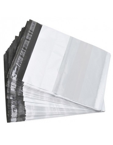 Bolsas de Seguridad para Mensajería Con Portaguía100 Und 20x30cm Bolsas de Seguridad para Mensajería Con Portaguía100 Und 20x30cm