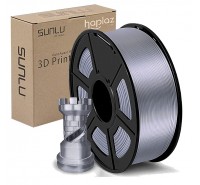 Filamento Silk Premium Pla 1,75mm Seda Brillante Plata