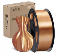 Filamento Silk Premium Pla 1,75mm Impresión 3d Seda Brillante Cobre