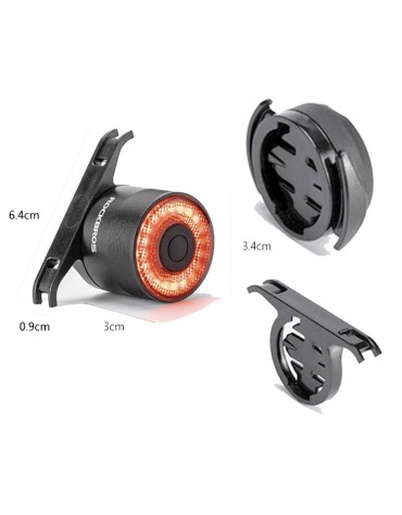 Cola Rockbros Luz Posterior De Bicicleta Led Alta Potencia Cola Rockbros Luz Posterior De Bicicleta Led Alta Potencia