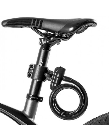 Guaya Seguridad Bicicleta Rockbros Candado Con Llave Segura Guaya Seguridad Bicicleta Rockbros Candado Con Llave Segura