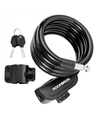 Guaya Seguridad Bicicleta Rockbros Candado Con Llave Segura Guaya Seguridad Bicicleta Rockbros Candado Con Llave Segura