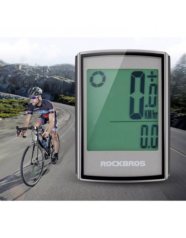 Ciclocomputador Rockbros Velocímetro Odómetro Mtb Impermeable Ciclocomputador Rockbros Velocímetro Odómetro Mtb Impermeable