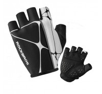 Guantes Medio Dedo Ciclismo Originales Rockbros Reflectivos S268