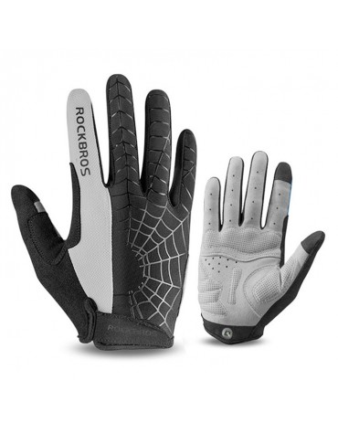 Guantes Rockbros Ciclismo Mtb Spider Transpirables Táctiles Guantes Rockbros Ciclismo Mtb Spider Transpirables Táctiles