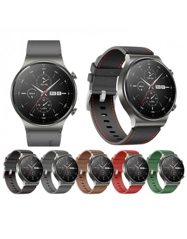 Correa Reloj Inteligente Huawei Gt2 Pro Pulso Cuero 22mm Correa Reloj Inteligente Huawei Gt2 Pro Pulso Cuero 22mm