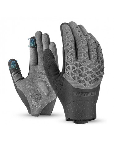 Rockbros Guantes Ciclismo Mtb Térmicos Protección Nudillos.HOLA Rockbros Guantes Ciclismo Mtb Térmicos Protección Nudillos.HOLA