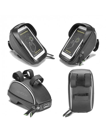 Porta Celular Impermeable Para Bicicletas Estuche Rockbros | haplaz.com Porta Celular Impermeable Para Bicicletas Estuche Rockbros | haplaz.com