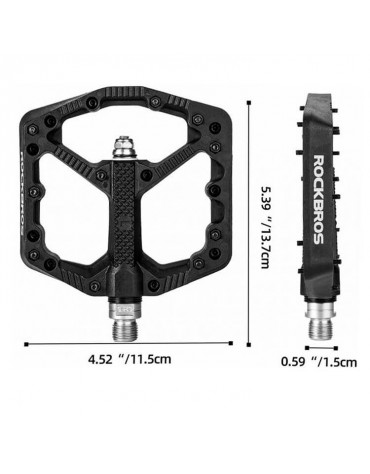 Pedales Mtb Ruta Rockbros Pedal De Plataforma Ultra Livianos | haplaz.com Pedales Mtb Ruta Rockbros Pedal De Plataforma Ultra Livianos | haplaz.com