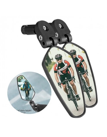 Espejos Retrovisores Rockbros Para Bicicleta (Par) | haplaz.com Espejos Retrovisores Rockbros Para Bicicleta (Par) | haplaz.com