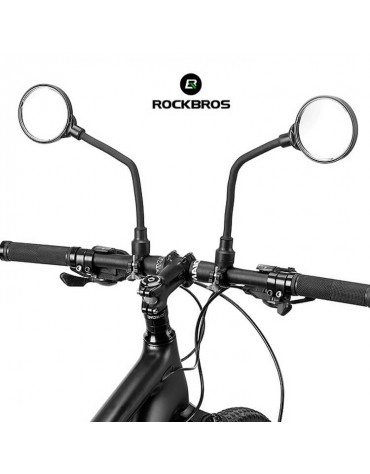 Espejos Retrovisores Rockbros Para Bicicleta (Par) | haplaz.com Espejos Retrovisores Rockbros Para Bicicleta (Par) | haplaz.com