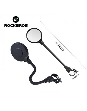 Espejos Retrovisores Rockbros Para Bicicleta (Par) | haplaz.com Espejos Retrovisores Rockbros Para Bicicleta (Par) | haplaz.com