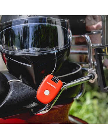 Candado De Seguridad Con Clave Rockbros Para Bicicleta Moto | haplaz.com Candado De Seguridad Con Clave Rockbros Para Bicicleta Moto | haplaz.com