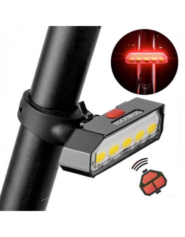 Luz Trasera Stop + Direccionales Bicicleta Rockbros Laser | haplaz.com Luz Trasera Stop + Direccionales Bicicleta Rockbros Laser | haplaz.com