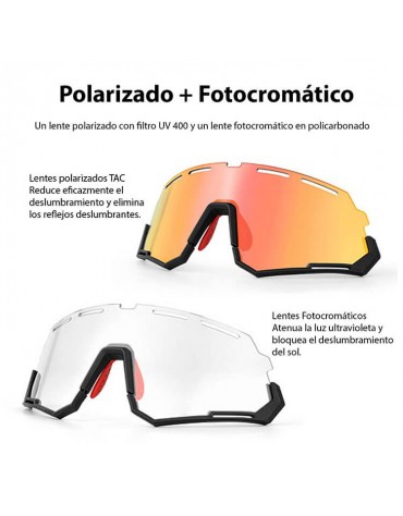 Gafas Fotocromáticas + Polarizadas 2 En 1 Rockbros | Haplaz Gafas Fotocromáticas + Polarizadas 2 En 1 Rockbros | Haplaz