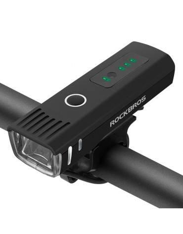 Luz Delantera Rockbros Recargable para Bicicleta | haplaz.com Luz Delantera Rockbros Recargable para Bicicleta | haplaz.com