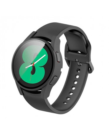 Protector Carcasa Samsung Galaxy Watch 4 Case 40mm Vidrio Templado|haplaz Protector Carcasa Samsung Galaxy Watch 4 Case 40mm Vidrio Templado|haplaz