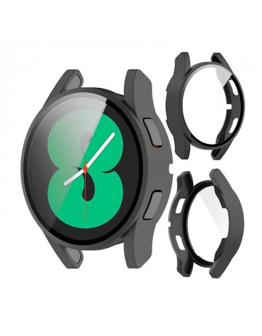 Protector Samsung Galaxy Watch 4 /44mm Case Vidrio Templado |haplaz Protector Samsung Galaxy Watch 4 /44mm Case Vidrio Templado |haplaz