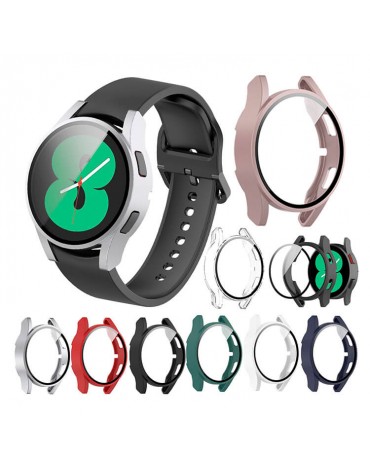 Protector Samsung Galaxy Watch 4 /44mm Case Vidrio Templado |haplaz Protector Samsung Galaxy Watch 4 /44mm Case Vidrio Templado |haplaz