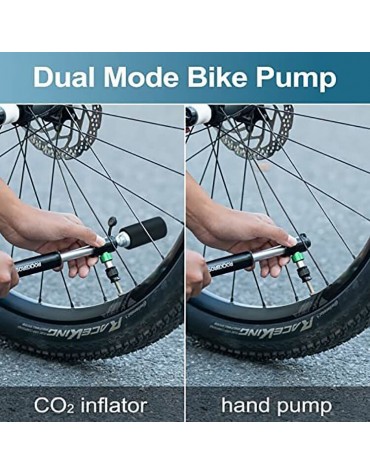 Bomba Inflador Bicicleta Balón Moto Rockbros 110psi Co2 | haplaz.com Bomba Inflador Bicicleta Balón Moto Rockbros 110psi Co2 | haplaz.com