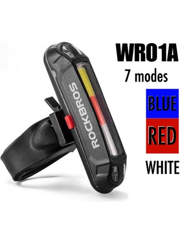 Luz Trasera Rockbros WR01A Original Para Ciclismo | haplaz.com Luz Trasera Rockbros WR01A Original Para Ciclismo | haplaz.com