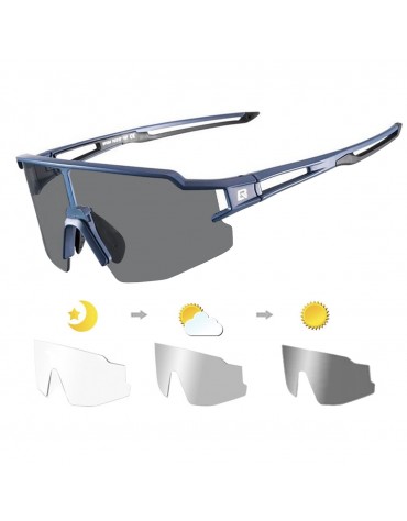 Gafas Deportivas Ciclismo Uv400 Rockbros Lentes Fotocromáticos Gafas Deportivas Ciclismo Uv400 Rockbros Lentes Fotocromáticos