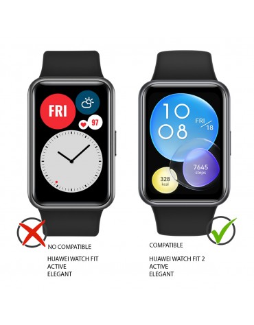 Correa Para Huawei Watch Fit 2 Manilla de Silicona | haplaz.com Correa Para Huawei Watch Fit 2 Manilla de Silicona | haplaz.com