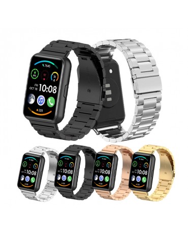 Correa Metálica Para Huawei Watch Fit 2 Pulso Acero Inoxidable | haplaz.com Correa Metálica Para Huawei Watch Fit 2 Pulso Acero Inoxidable | haplaz.com
