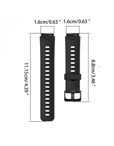 Correa Para Huawei Watch Fit Mini Pulso Silicona Premium | haplaz.com Correa Para Huawei Watch Fit Mini Pulso Silicona Premium | haplaz.com