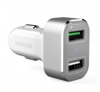 Cargador De Celular Para Carro Usb 2 Puertos Carga Rápida