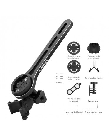 Soporte Rockbros Resistente Para Luces Gps Cámara Ciclismo | haplaz.com