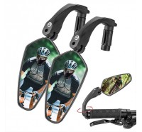 Espejos Retrovisores Largos Rockbros Para Bicicleta (Par)