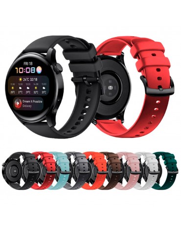 Correa Pulso de Silicona Para Huawei Watch 3, GT3 46mm - 22mm| haplaz.com Correa Pulso de Silicona Para Huawei Watch 3, GT3 46mm - 22mm| haplaz.com