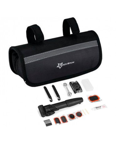 Estuche Kit Herramientas Rockbros Ciclismo Bomba Llaves | haplaz.com Estuche Kit Herramientas Rockbros Ciclismo Bomba Llaves | haplaz.com