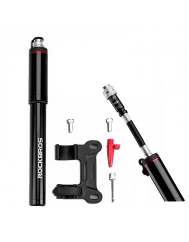 Bomba de Aire Para Bicicleta Rockbros 150PSI | haplaz.com Bomba de Aire Para Bicicleta Rockbros 150PSI | haplaz.com
