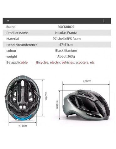 Casco Ciclismo Integral Rockbros Original | haplaz.com Casco Ciclismo Integral Rockbros Original | haplaz.com