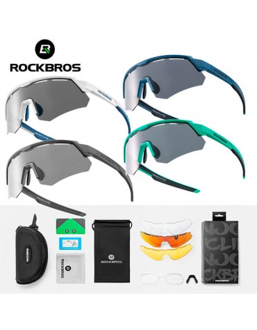 Gafas Polarizadas Rockbros SP246 4 Lentes UV400 | haplaz.com Gafas Polarizadas Rockbros SP246 4 Lentes UV400 | haplaz.com