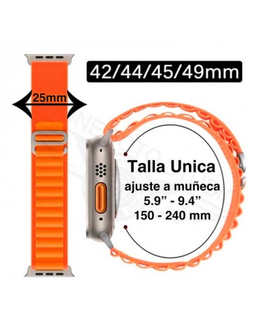 Correa Para Apple Watch Ultra 2 - 1 / Alpine Loop Series 8-7-6... Correa Para Apple Watch Ultra 2 - 1 / Alpine Loop Series 8-7-6...