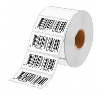 Rollo Etiquetas Adhesivas 50X25mm Térmica Directa Rollo