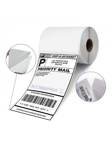 Etiqueta Térmica Adhesiva 100X150mm Directas| haplaz.com Etiqueta Térmica Adhesiva 100X150mm Directas| haplaz.com