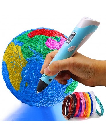 Lápiz 3D Impresión 3D Dibujo Bolígrafo Didáctico + Filamentos