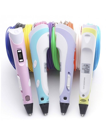 Lapiz 3D + 6 Filamentos Bolígrafo Dibujo 3D Pen Original |haplaz Lapiz 3D + 6 Filamentos Bolígrafo Dibujo 3D Pen Original |haplaz