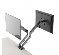Soporte de Doble Brazo Para 2 Monitores o Pantallas