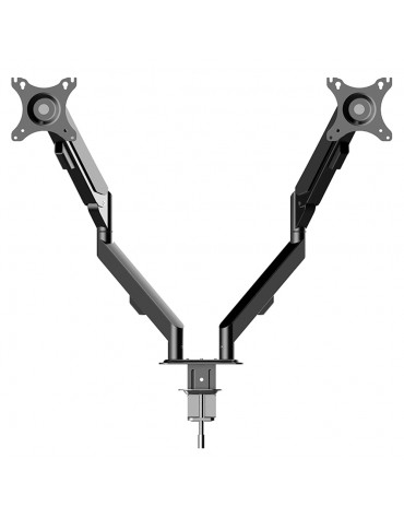 Soporte de Doble Brazo Para 2 Monitores o Pantallas | haplaz.com Soporte de Doble Brazo Para 2 Monitores o Pantallas | haplaz.com