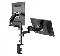 Soporte Para Monitores Brazo Doble Para Pantallas