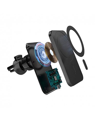 Cargador IPhone Magsafe Con Soporte Carro | haplaz.com Cargador IPhone Magsafe Con Soporte Carro | haplaz.com