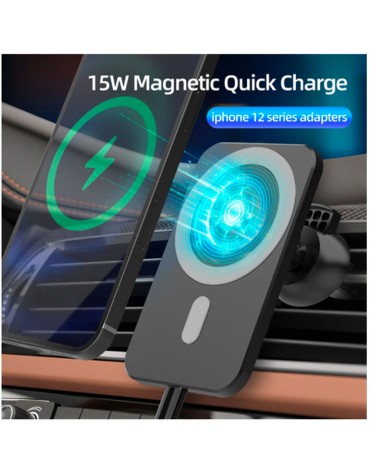 Cargador IPhone Magsafe Con Soporte Carro | haplaz.com Cargador IPhone Magsafe Con Soporte Carro | haplaz.com